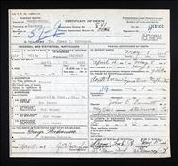 Robinson, Dr. James K. (Death Cert.)